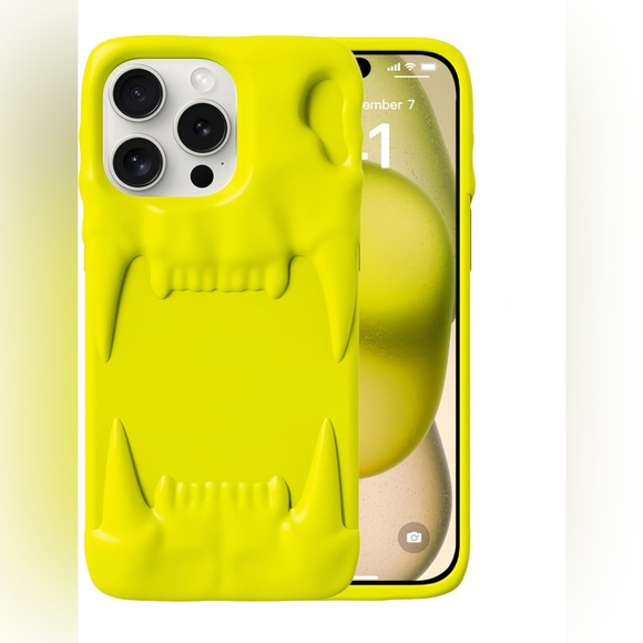 Other - Yellow Skull Phone Case